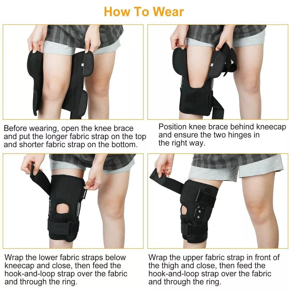 Hinged Knee Support for Seniors
