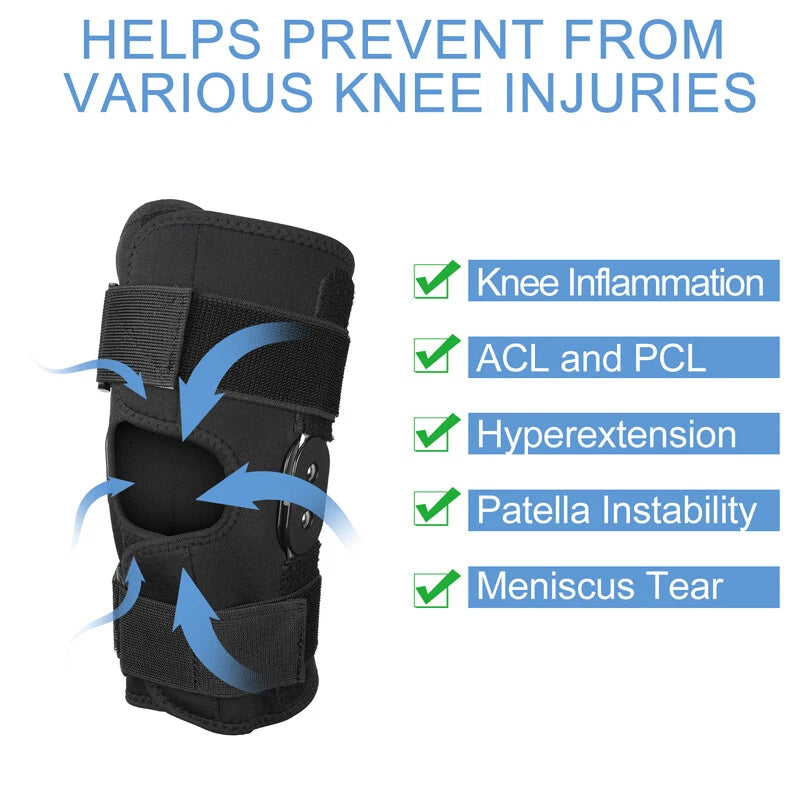 Hinged Knee Support for Seniors